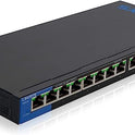 Linksys LGS116P: 16-Port Business Desktop Gigabit PoE+ Unmanaged Network Switch, Ethernet Plus, Wired Connection Speed up to 1,000 Mbps