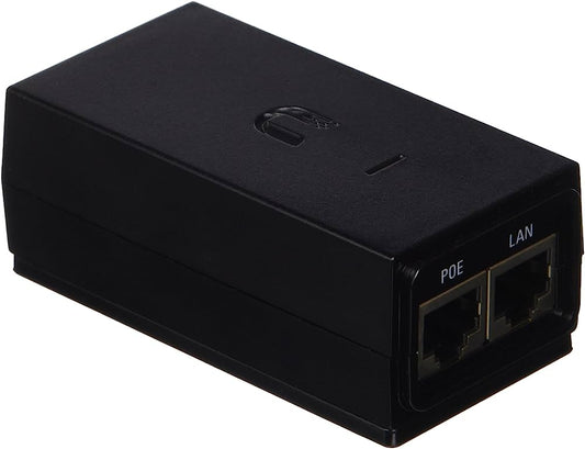 Ubiquiti Networks POE-24-12W-G POE Adapter, 24VDC, 0.5A, Gigabit Ethernet