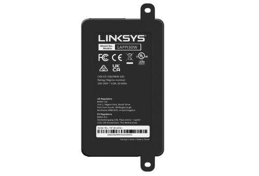 Linksys LAPPI30W 30W 802.3at Gigabit PoE+ Injector