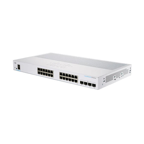 Cisco CBS350-24T-4G-EU Managed Switch | 24 Port GE | 4x1G SFP | Limited Lifetime Protection