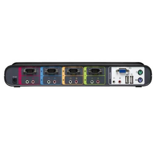 Belkin 4 Port USB VGA KVM Switch-F1DS104Jea