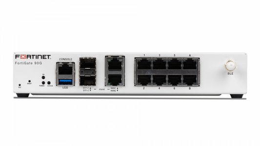 FortiGate-90G | FG-90G | High-Performance Firewall with 8 x GE RJ45 Ports & 2 x 10GE RJ45/SFP+ WAN Ports