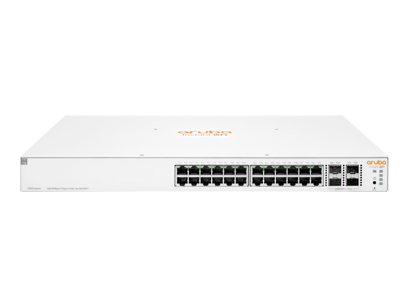 Aruba JL684B Instant On 1930 24G Class4 PoE 4SFP/SFP+ 370W Switch