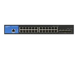 Linksys LGS328C 24-Port Managed Gigabit Ethernet Switch with 4 10G SFP