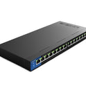 Linksys LGS116P 16-Port Business Desktop Gigabit PoE+ Switch LGS116P-UK