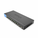 Linksys 8-Port Managed Gigabit Ethernet Switch, 2x 1G SFP Uplinks, TAA Compliant, Port-Based and 802.1q VLAN, 20 Gbps Switching Capacity, Static Routing | LGS310C-EU