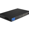 Linksys 24-Port Managed Gigabit PoE + Switch - 3 Layer Supported - Modular - 410W PoE Budget | LGS328MPC