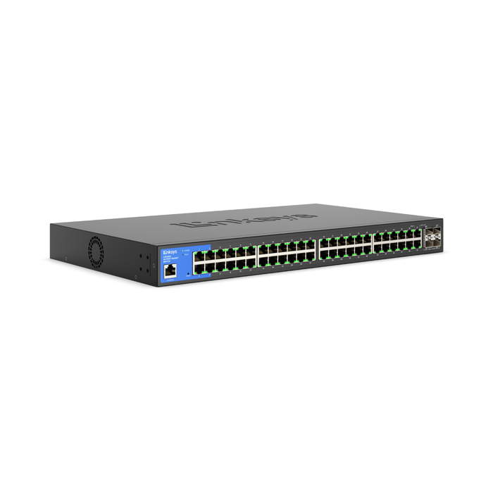 LINKSYS 48-Port Managed Gigabit Ethernet Switch with 4 10G SFP+ Uplinks LGS352C