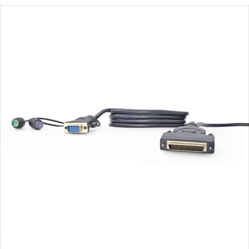 Belkin OmniView Series Dual-Port KVM Cable, 10 feet, PS/2 F1D9400-10